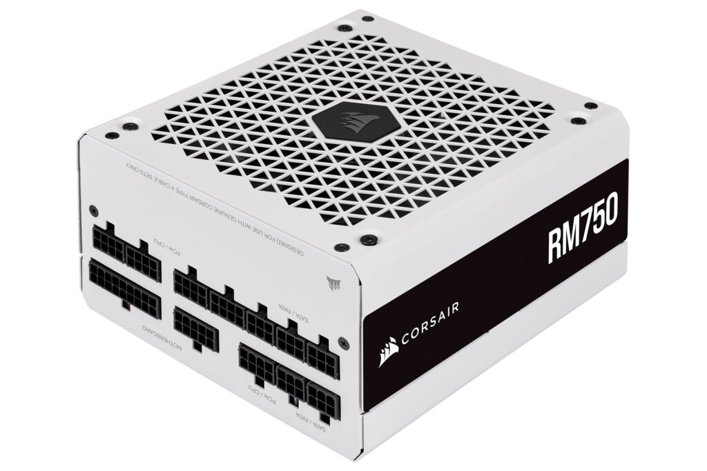 CORSAIR RM750 750W 80 PLUS Gold Molduláris tápegység, fehér - Image 1