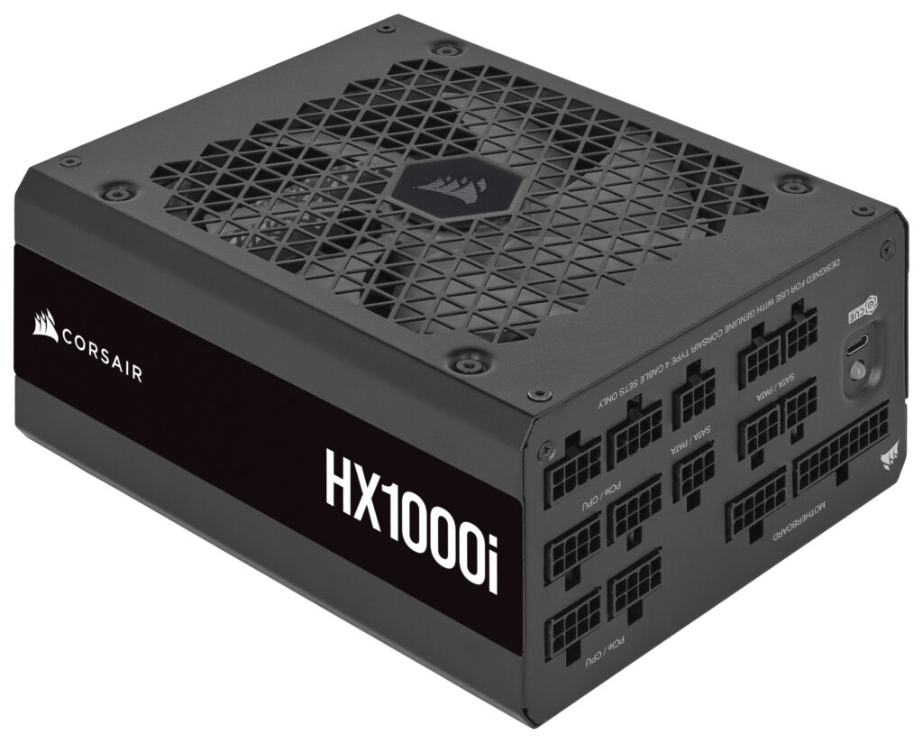 CORSAIR HXi HX1000i 1000W 80 PLUS Platinum moduláris tápegység - Image 1