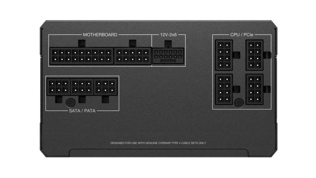 CORSAIR RM750x 750 Watt, ATX 3.0, 80 PLUS GOLD Moduláris Tápegység - Image 2