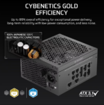 Corsair 2025 RM850x Shift, 850 Watt, ATX 3.1, PCIe 5.1, Cybenetics GOLD Certifie - Image 4