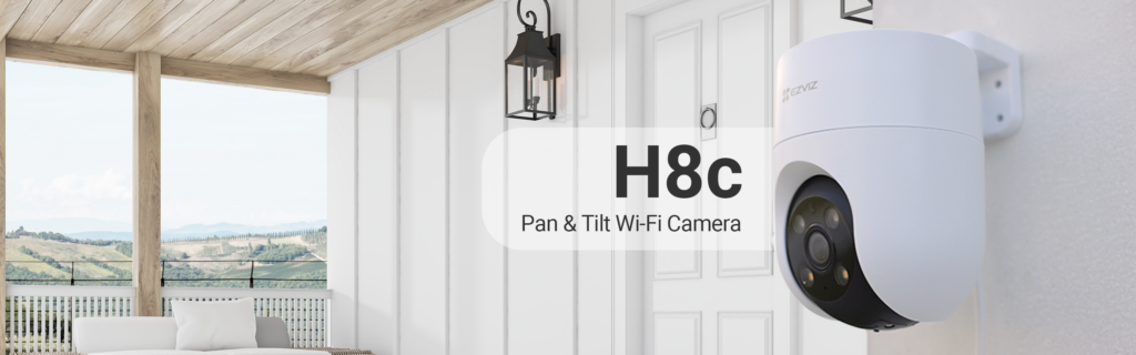 EZVIZ H8C Kültéri Pan&Tilt Wifi kamera 1080p - Image 3