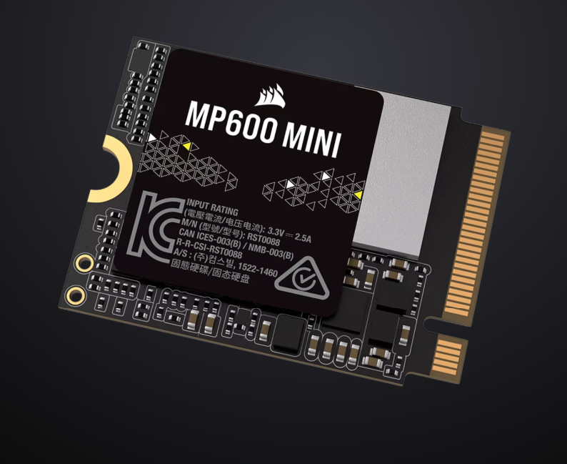 Corsair MP600 MINI 1TB Gen4 PCIe x4 NVMe M.2 2230 SSD