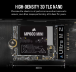 Corsair MP600 MINI 1TB Gen4 PCIe x4 NVMe M.2 2230 SSD - Image 4