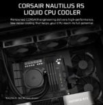 CORSAIR NAUTILUS 240, 240mm Radiator, Liquid CPU Cooler - Image 2