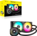 CORSAIR NAUTILUS 240 ARGB, 240mm Radiator, Liquid CPU Cooler - Image 2