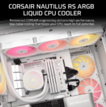 CORSAIR NAUTILUS 360 ARGB White, 360mm Radiator, Liquid CPU Cooler - Image 2