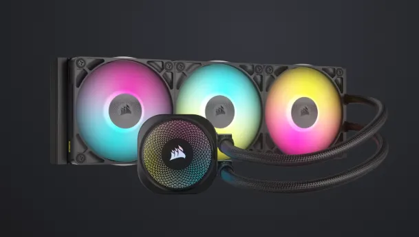 CORSAIR iCUE LINK TITAN 360 RX RGB AIO, 360mm Radiator, Liquid CPU Cooler
