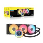 CORSAIR iCUE LINK TITAN 360 RX LCD AIO, 360mm Radiator, Liquid CPU Cooler - Image 2