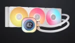 CORSAIR iCUE LINK TITAN 360 RX LCD White AIO, 360mm Radiator, Liquid CPU Cooler