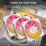 CORSAIR iCUE LINK TITAN 360 RX LCD White AIO, 360mm Radiator, Liquid CPU Cooler - Image 3