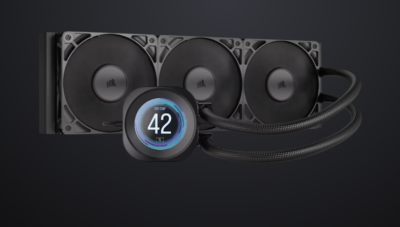 CORSAIR NAUTILUS 360 LCD, 360mm Radiator, Liquid CPU Cooler