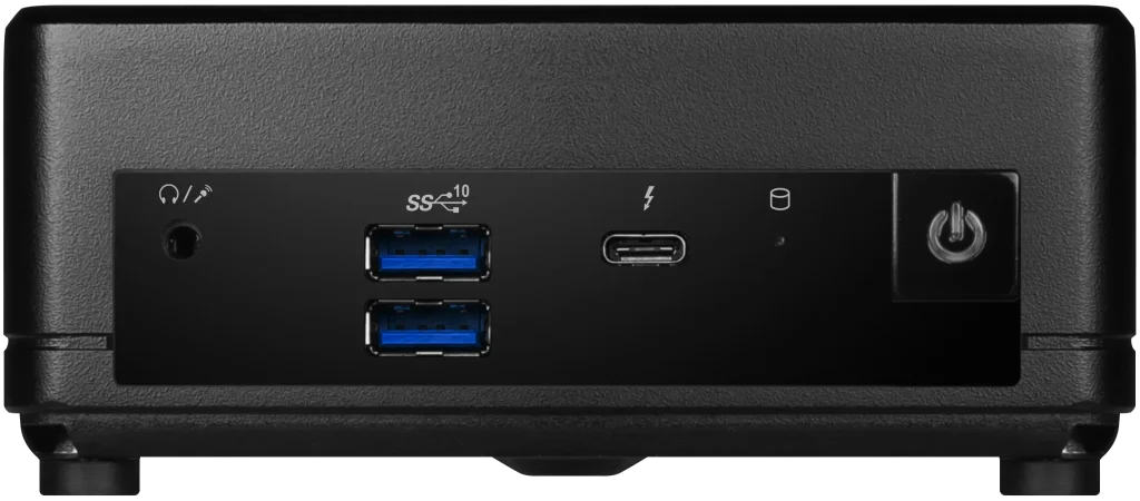 MSI Cubi 5 1M-482BEU mini PC, Core 5 120U, 16GB, No OS, fekete - Image 4
