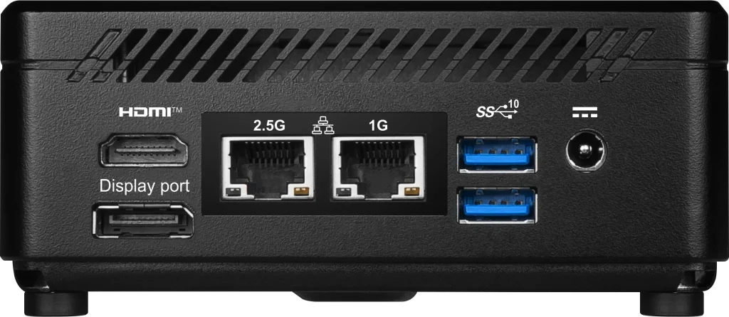 MSI Cubi 5 1M-482BEU mini PC, Core 5 120U, 16GB, No OS, fekete - Image 3