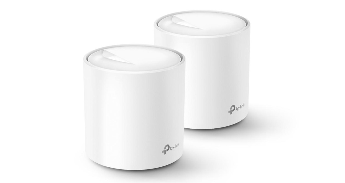 TP-LINK Deco X60(2-pack) AX5400 egész otthont lefedő Mesh Wi-Fi 6 rendszer