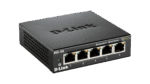 D-LINK Switch 5x1000Mbps Fémházas Asztali, DGS-105/E