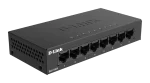 D-link 8-Port Gigabit Ethernet Metal Housing Unmanaged Light Switch without IGMP