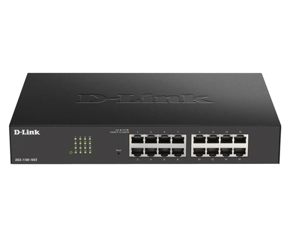 D-Link 16-port 10/100/1000 Smart Switch