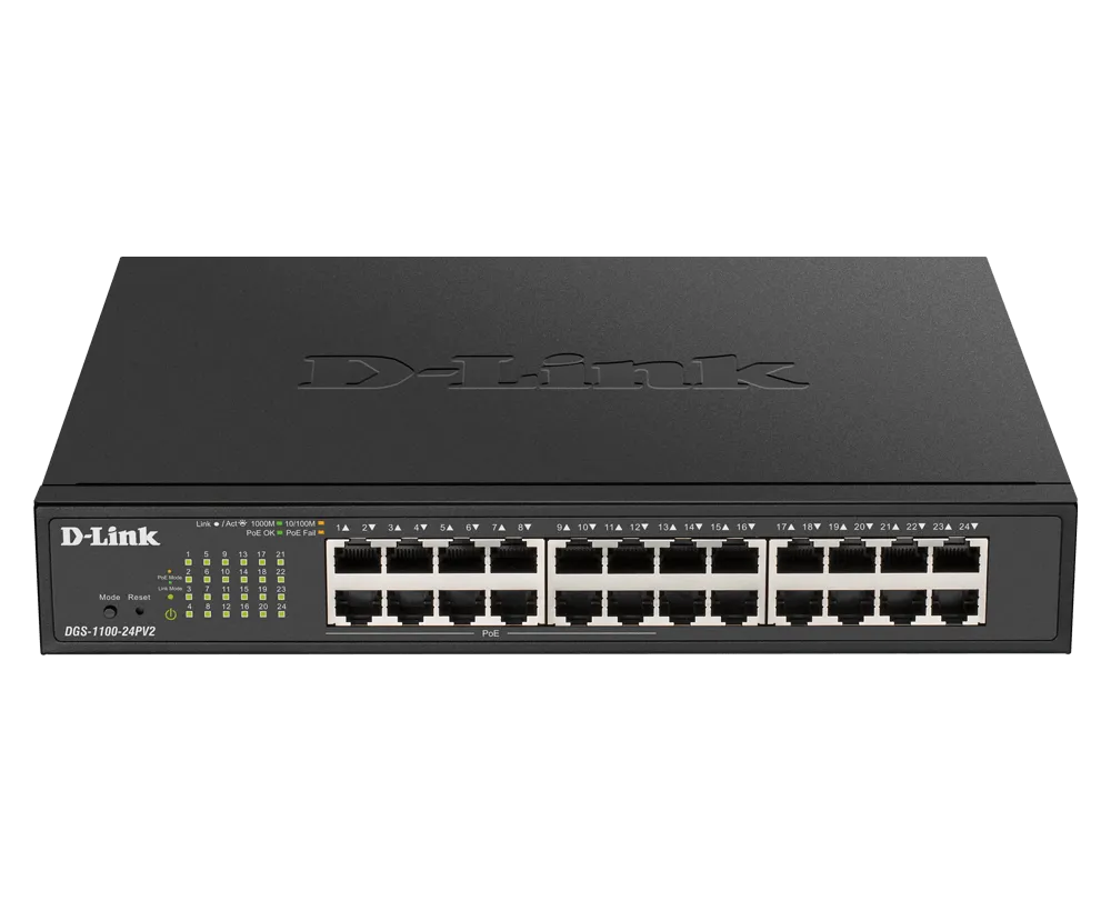D-Link 24-Port PoE Gigabit Smart Switch