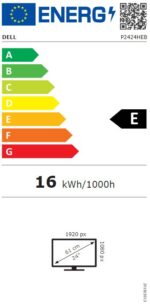 Dell P2424HEB 23.8" LED Video konferencia monitor HDMI, DP, USB-C (1920x1080) - Image 4