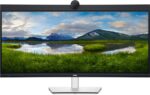 Dell P3424WEB 34" Curved LED Video konferencia monitor HDMI,DP,USB-C (3440x1440)