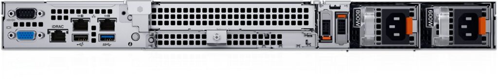 Dell EMC PowerEdge R360 rack szerver 4CX 6315P 2.8GHz 32GB 480GB H355 - Image 3