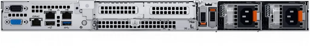 Dell EMC PowerEdge R360 rack szerver 8CX 6353P 2.7GHz 64GB 2x960GB H755 - Image 2