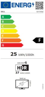 Dell 27 Plus 4K USB-C Monitor S2725QC 2xHDMI, USB-C (3840x2160) - Image 4