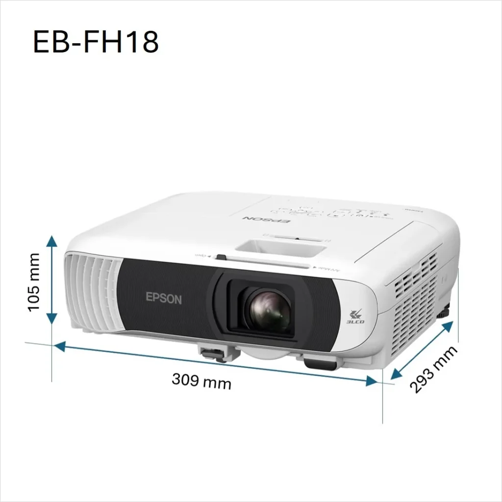 Epson EB-FH18 3LCD 4100Lumen / Full HD projektor - Image 7