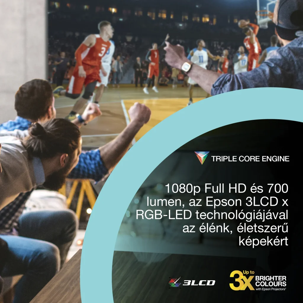 Epson EF-61G 3LCD / 700Lumen / Full HD lézer okos projektor - jégzöld - Image 9