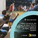 Epson EF-61G 3LCD / 700Lumen / Full HD lézer okos projektor - jégzöld - Image 9