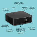 Epson EF-62B 3LCD / 700 Lumen / 4K PRO UHD lézer okos projektor - Image 5