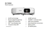 Epson EH-TW840 3LCD / 4000Lumen / Full HD házimozi projektor - Image 18