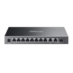 TP-Link Switch Menedzselhető PoE - ES210GP (Omada; 9x 1Gbps; 8x af/at PoE+ port; 1x SFP/RJ45 combo port; 63W) - Image 4