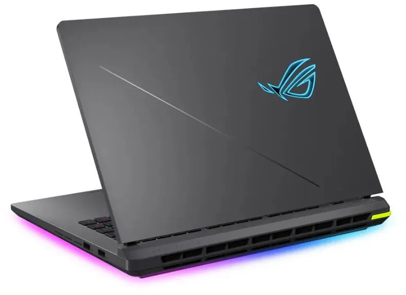 Asus G615LP-RV285W Szürke 16.0 Intel Ultra 7 255HX 32GB 512GB NV RTX5070 16GB Wi