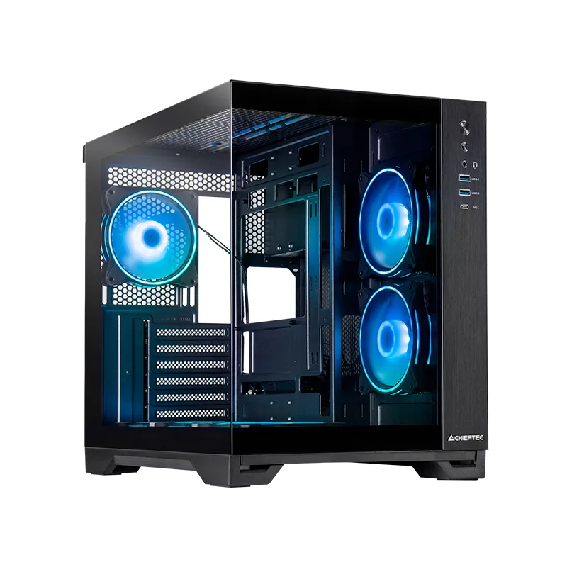 Chieftec VISIO számítógépház - GM-30B-TG-OP