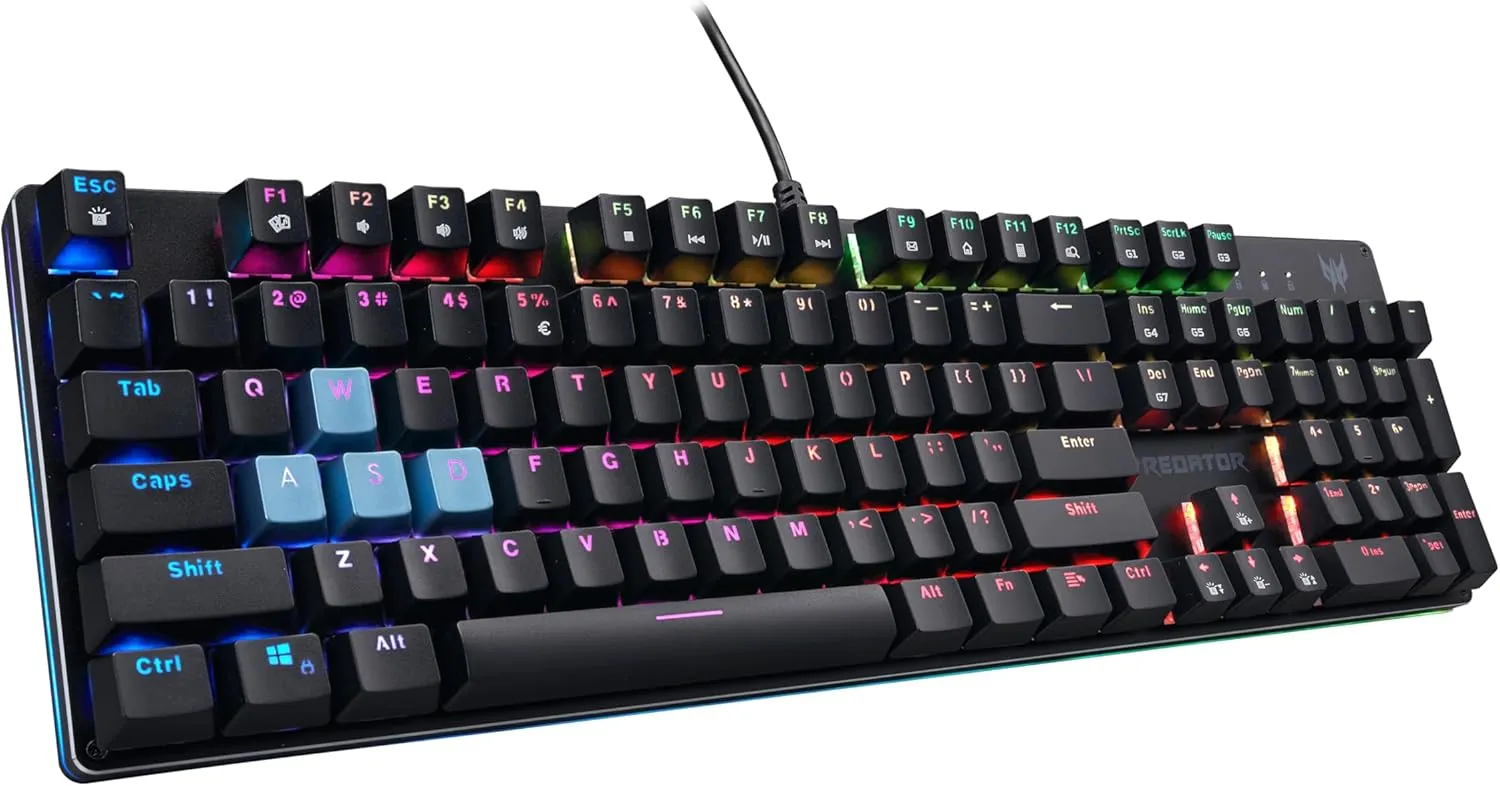 Acer Predator Aethon 303 billentyűzet, PKW200, USB, fekete US international