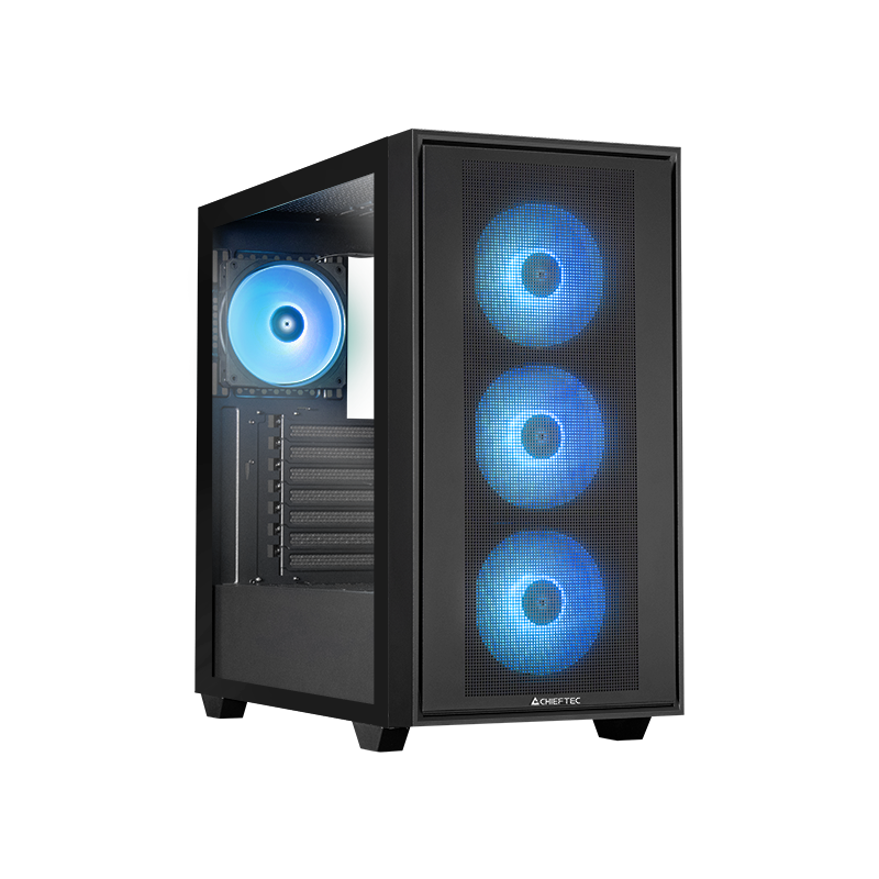 Chieftec Hunter 3 E-ATX Gaming Számítógépház - GS-03B-OP