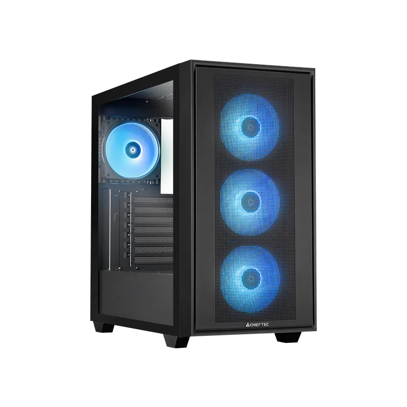 Chieftec Hunter 3 E-ATX Gaming Számítógépház - GS-03B-OP