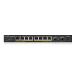 ZYXEL Switch 8x1000Mbps (8xPOE) + 2xGigabit SFP Fémházas Asztali, GS1100-10HP-EU0102F - Image 2