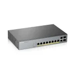 GS1350-12HP, 12 Port managed CCTV PoE switch, long range, 130W