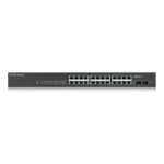 Zyxel 26-port Gigabit Web Smart switch: 24x Gigabit metal + 2x SFP, IPv6, 802.3a - Image 2