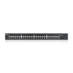Zyxel 50-port Gigabit Web Smart switch: 48x Gigabit metal + 2x SFP, IPv6, 802.3a - Image 2