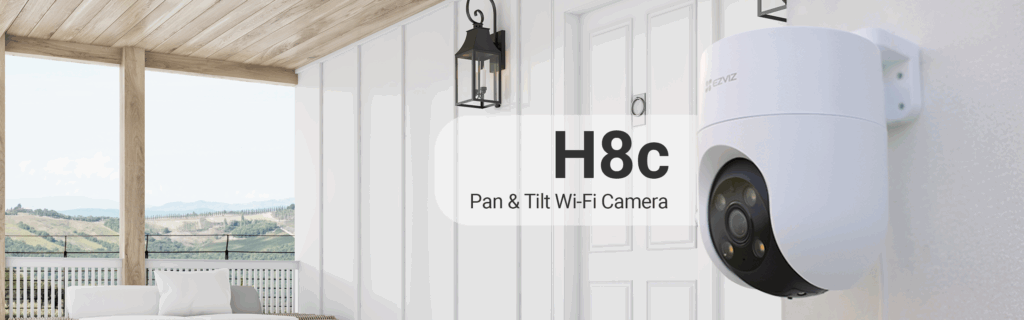 EZVIZ H8C Kültéri Pan&Tilt Wifi kamera 1080p - Image 3