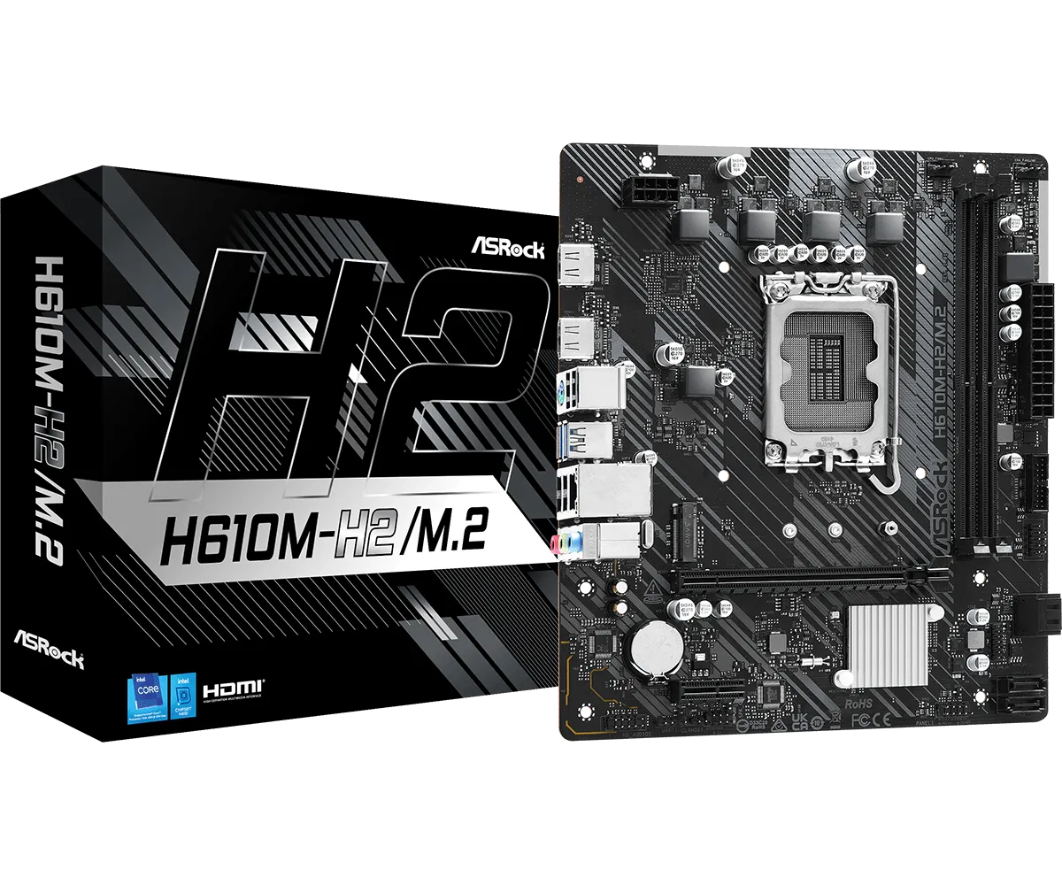 H610MH2M2_H610MH2M2 ASRock LGA1700 H610M-H2/M.2 alaplap - Image 1
