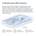 Mercusys Halo H80X (2-pack) AX3000 egész otthont lefedő Mesh Wi-Fi 6 rendszer - Image 2