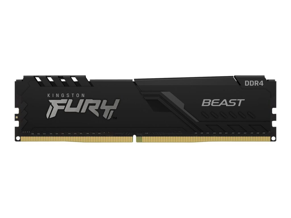 Kingston 16GB/3200MHz DDR4 1Gx8 FURY Beast Black (KF432C16BB1/16) RAM - Image 1