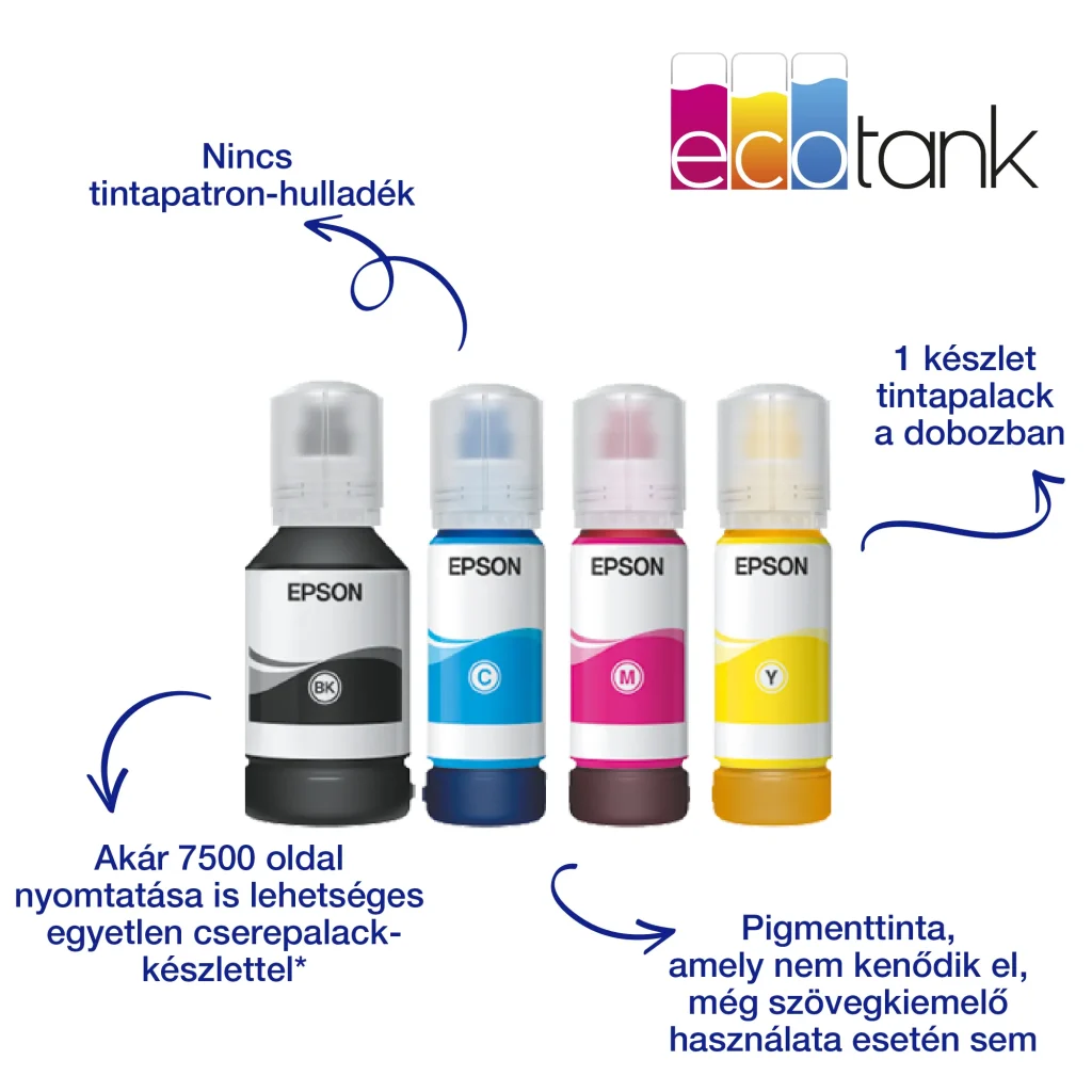 Epson EcoTank L11160 A3+ színes tintasugaras egyfunkciós nyomtató - Image 7