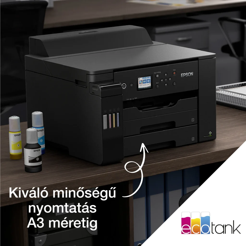Epson EcoTank L11160 A3+ színes tintasugaras egyfunkciós nyomtató - Image 13