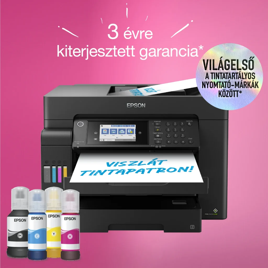 Epson EcoTank L15150 A3+ színes tintasugaras multifunkciós nyomtató - Image 12