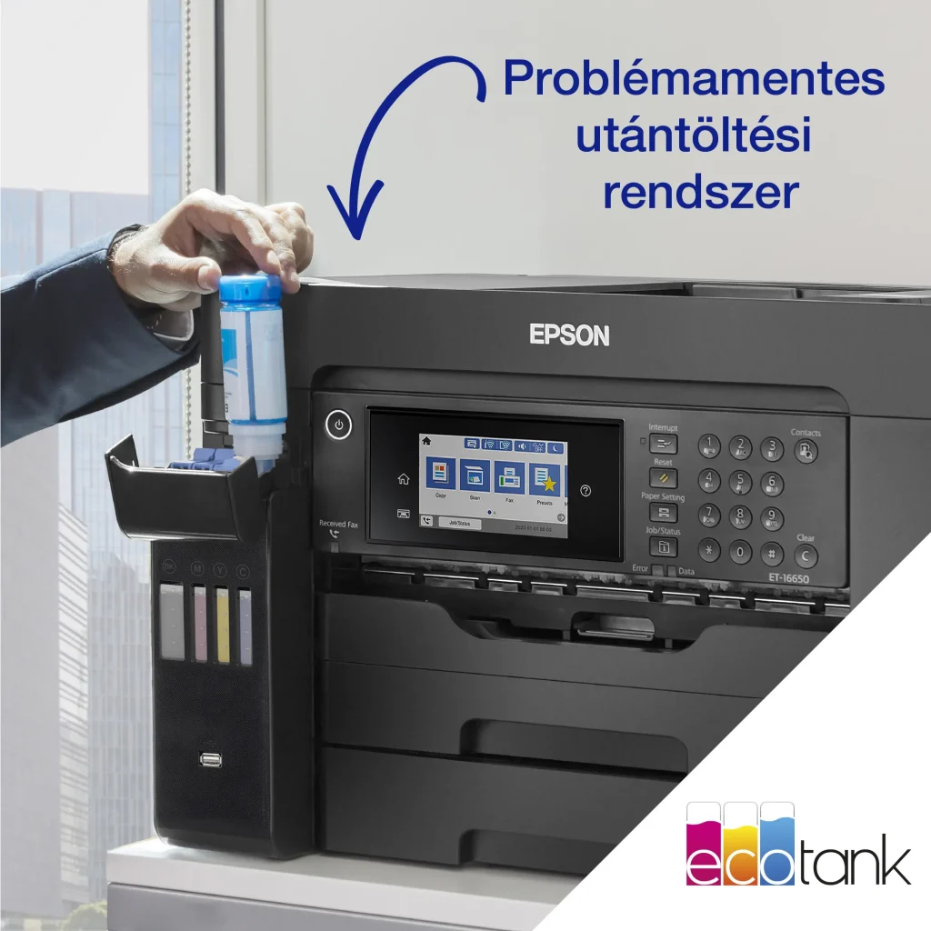 Epson EcoTank L15160 A3+ színes tintasugaras multifunkciós nyomtató - Image 18